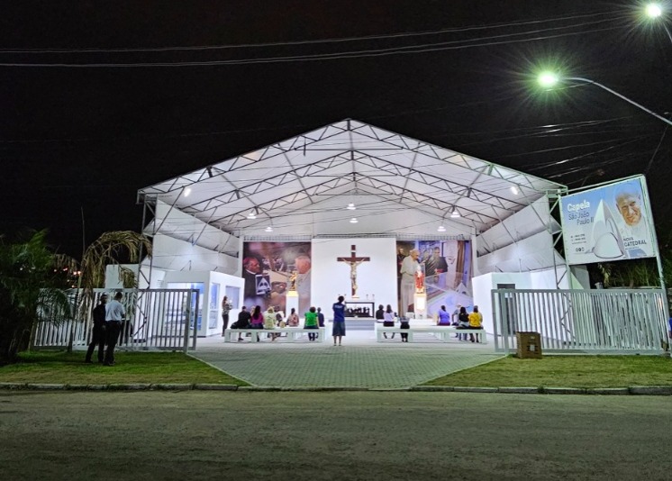 Missas retornam à Capela São João Paulo II, em Niterói, após revitalização
