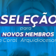 Seleção aberta para o Coral Arquidiocesano de Niterói