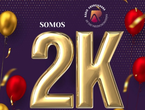 Rádio Anunciadora celebra marca de 2 mil seguidores no Instagram