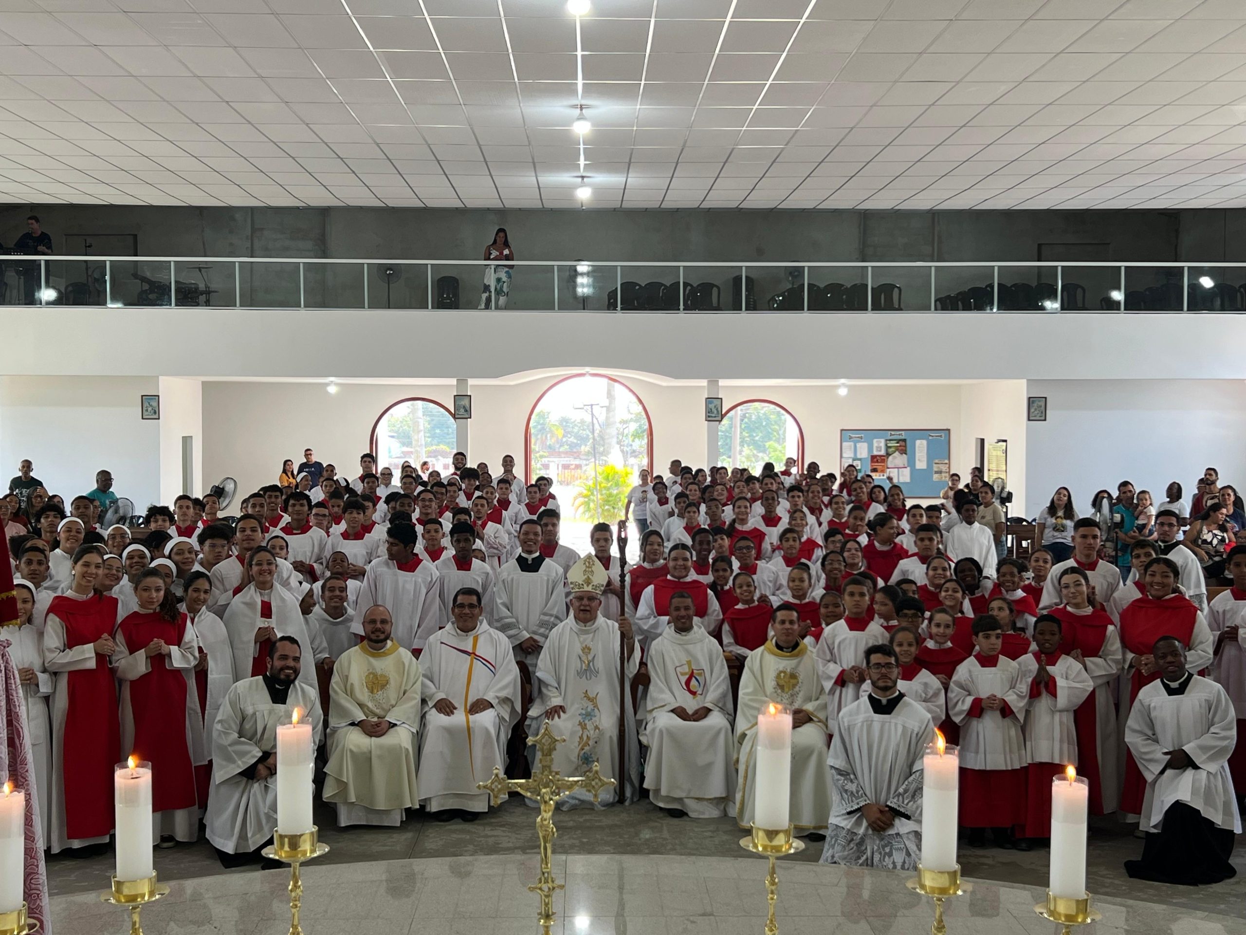 Unidos pelo serviço ao altar: Jubileu reúne 250 coroinhas e cerimoniários em Alcântara